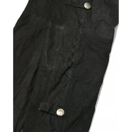 EURO Vintage Tyrolean Suede Leather Pants