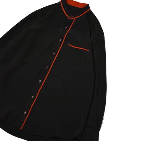 Stand Collar L/S Shirt