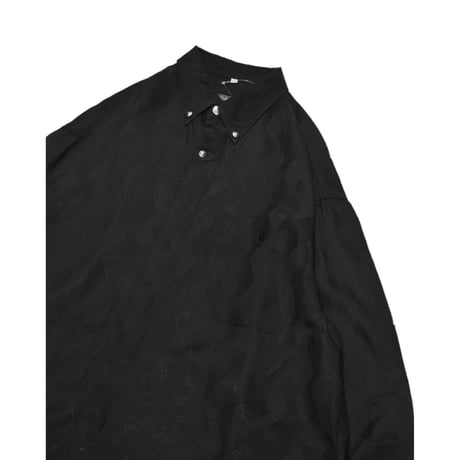 Textured Herringbone Design L/S Shirt
