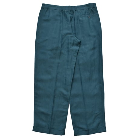EURO Three Tuck Linen Slacks