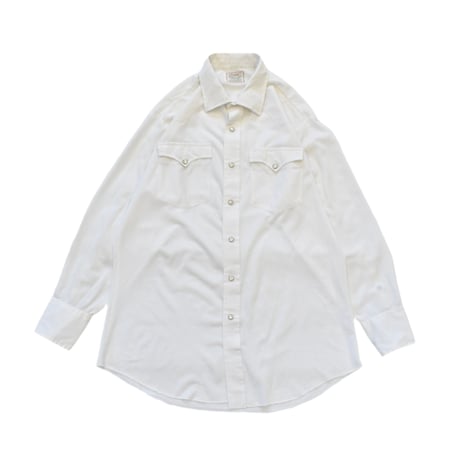 Vintage H BARC White Western Shirt