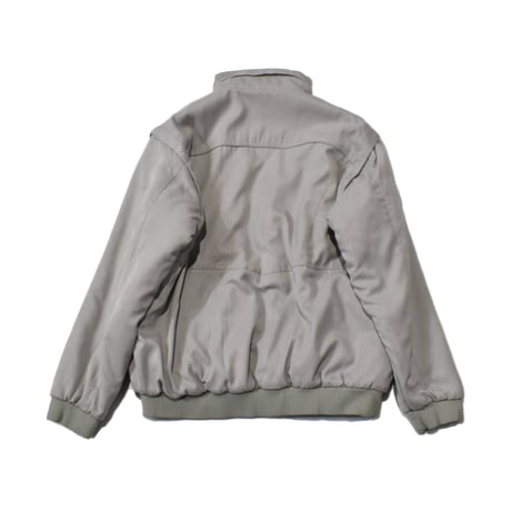 Light Gray Utility Stand-Collar Jacket