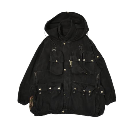 Vintage Swiss Army Over-Dyed Alpenflage Cargo Jacket