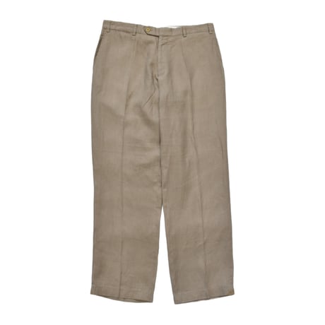 EURO Vintage Sand Linen Slacks