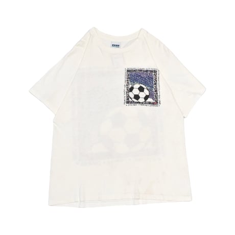 90s Soccer Art Graphic T-Shirt
