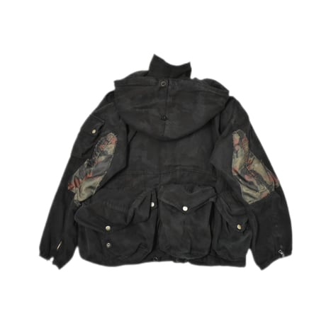 Vintage Swiss Army Over-Dyed Alpenflage Cargo Jacket