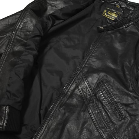 Vintage Short Length Real Leather Jacket