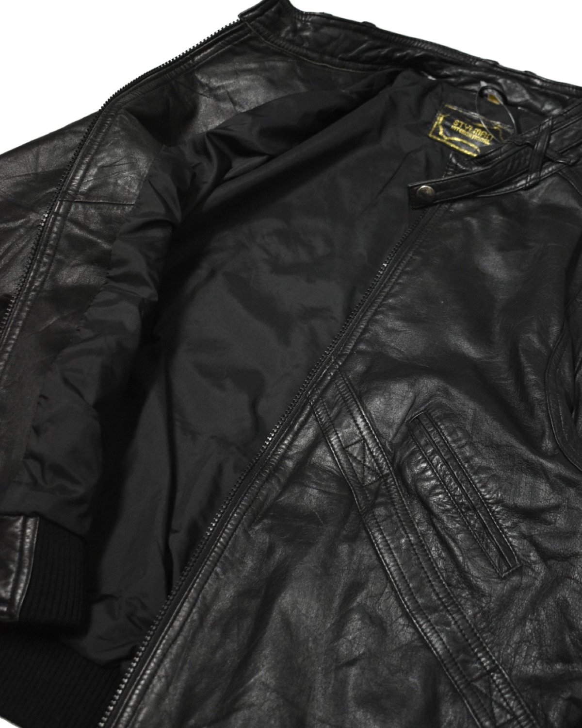 Vintage Short Length Real Leather Jacket | 水戸 古