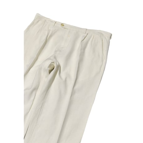 Vintage Two Tuck Linen Slacks