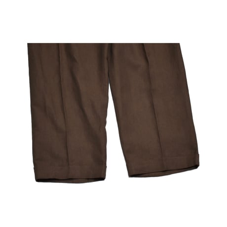 Vintage Three Tuck Linen Slacks