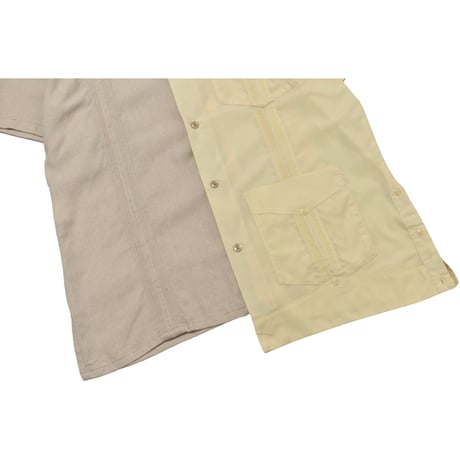 "Remake by VERS" Guayabera Switching S/S Shirt