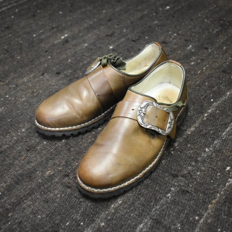 EURO Vintage Tyrolean Leather Haferl Shoes