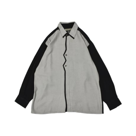 Vintage Fly Front Design L/S Shirt