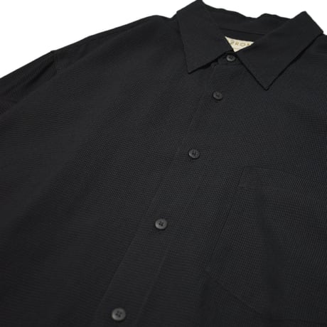 Rayon Blend Classic Black Shirt