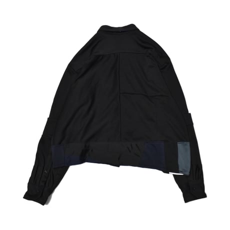 ”Remake by VERS” Track Dress Shirt Jacket