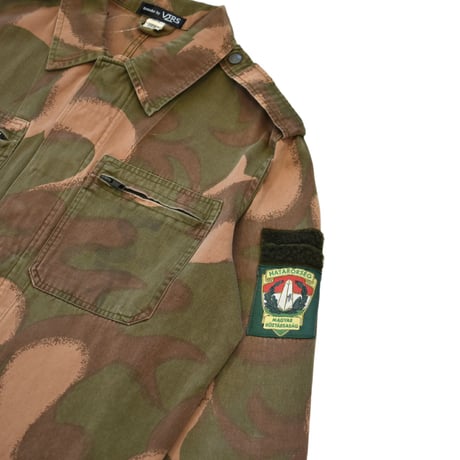 "Remake by VERS" Hurricane Camo Mid-Length Rebuild Jacket