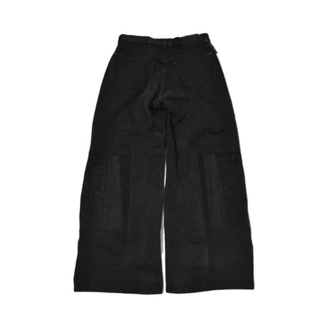 "Remake by VERS" Switching Flare Denim Pants