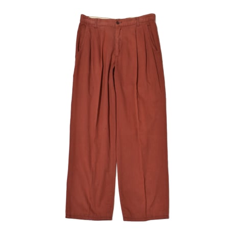 Vintage Two Tuck Cotton Slacks
