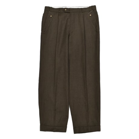 EURO Tyrolean One Tuck Slacks