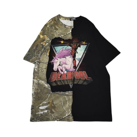 VERS Remake Camo Cutout Design S/S T-Shirt