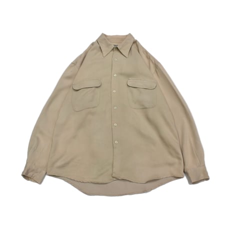 Minimal Pocket Design L/S Shirt