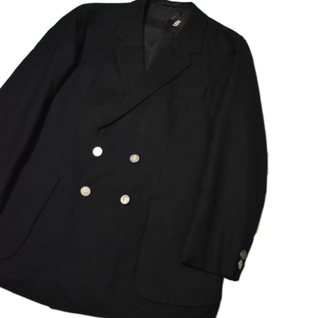 EURO Vintage Double Breasted Pure Wool Tailored Jacket