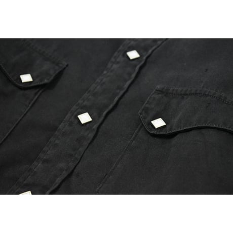 "Remake by VERS" Asymmetrical Western L/S Shirt