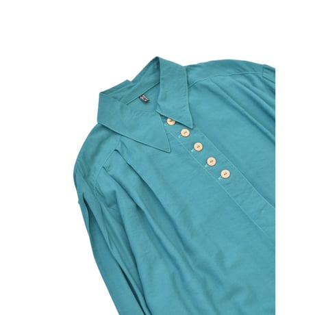 Vintage Emerald Green Design Shirt