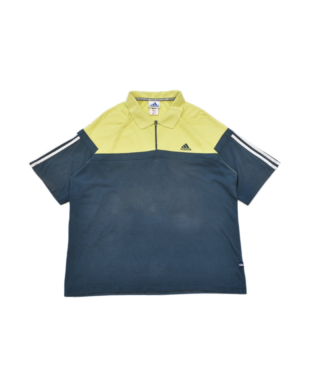 90s adidas Tech Half Zip Polo Shirt | 水戸 古着屋 VE