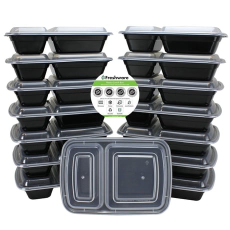 Freshware社 ミールプレップコンテナー (15パック)