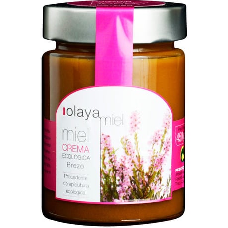 オラヤミエル クリーム蜂蜜（エリカ）450g