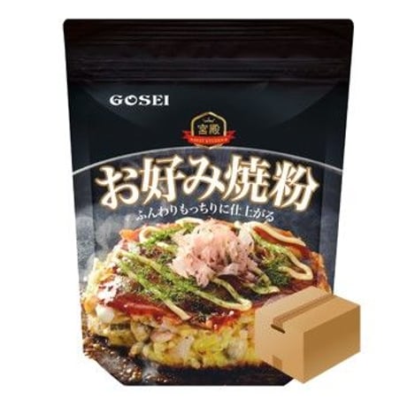 [32] 宮殿お好み焼き粉500g✕20入✕1箱【お取り寄せ品】