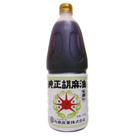 ※同梱発送不可【メーカーより直送】［170］星印純正胡麻油 芳醇M 1650g✕6✕1箱