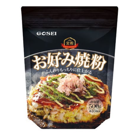 [32] 宮殿お好み焼き粉500g✕20入✕1箱【お取り寄せ品】
