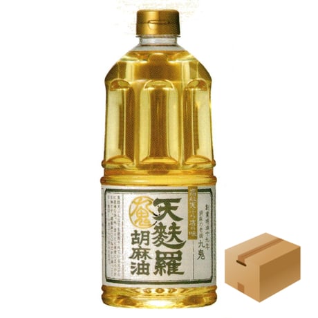※同梱発送不可【メーカーより直送】［144］九鬼天麩羅胡麻油  910g✕6✕1箱