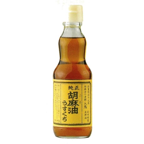 ※同梱発送不可【メーカーより直送】［137］九鬼純正胡麻油うすくち  340g✕12✕1箱