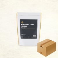 ※同梱発送不可【メーカーより直送】［295］九鬼 黒ごまラテパウダー 300g×12入×1箱
