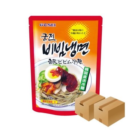 [68] 宮殿ビビム冷麺 (1人前) 220g✕24入✕2箱【お取り寄せ品】