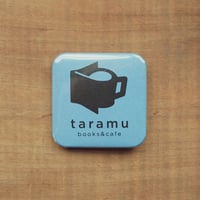 taramu books & cafe 缶バッチ