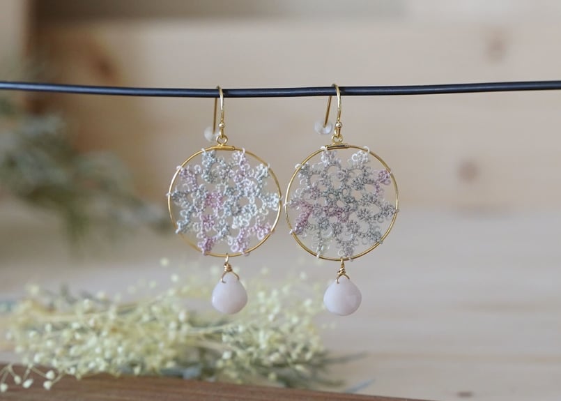 桜の花びら ピアス/イヤリング | filo