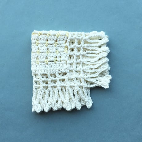 Pima Cotton Lace Handkerchief Daisy (ハンカチーフ デイジー)