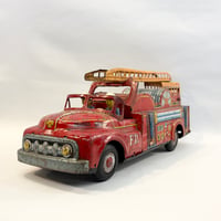 ブリキ　消防車