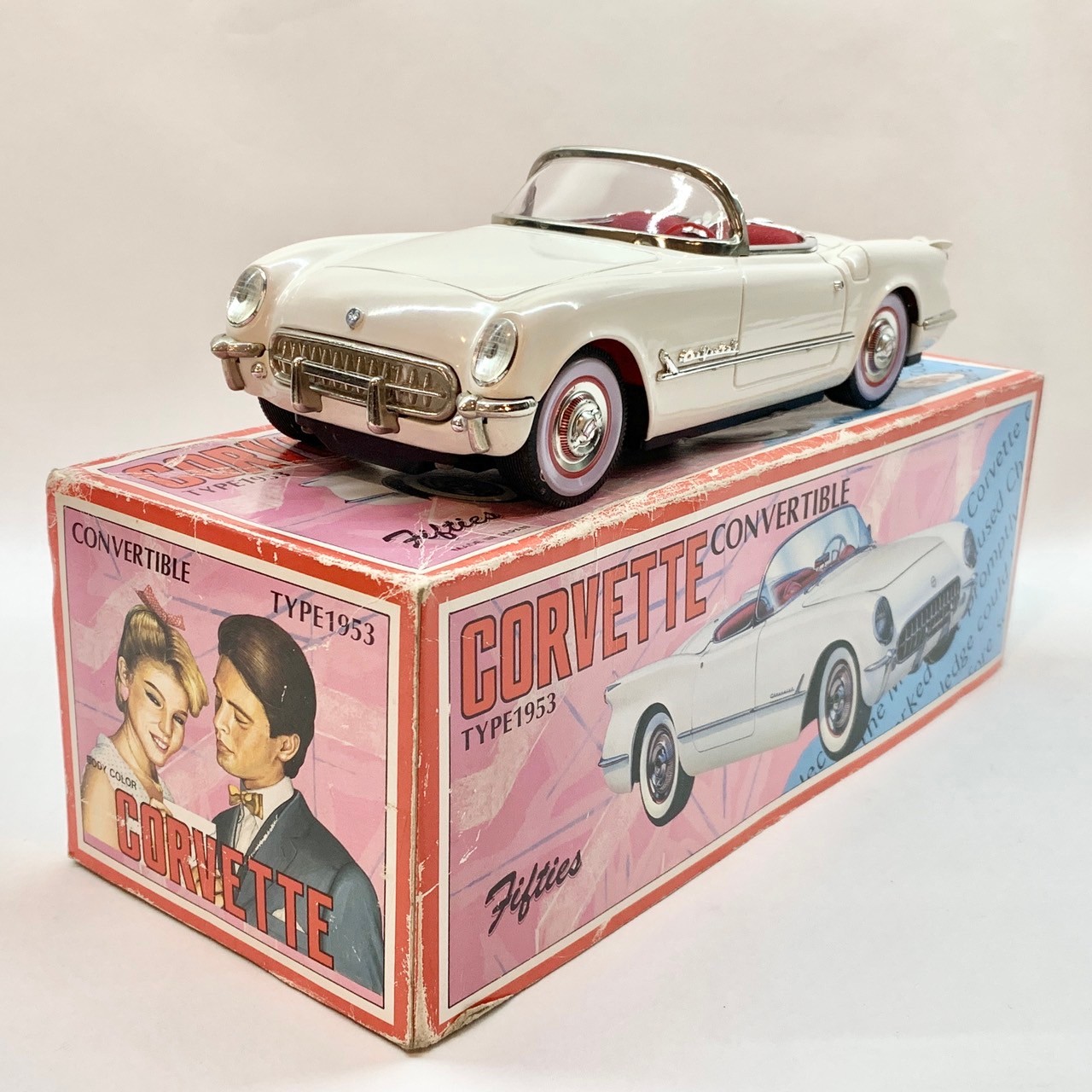 フィフティーズ50s シボレーコルベット ブリキ 当時物 TYPE1953 original