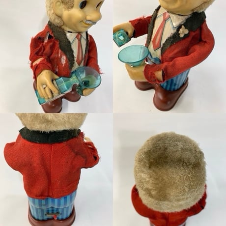 ブリキ BLUSHING WILLY　米澤玩具　Made in JAPAN
