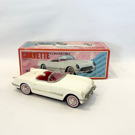 50'sシリーズブリキ　CORVETTE CONVERTIBLE TYPE 1953