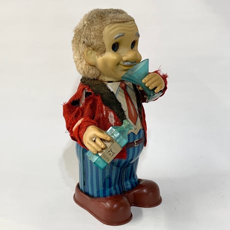 ブリキ BLUSHING WILLY　米澤玩具　Made in JAPAN