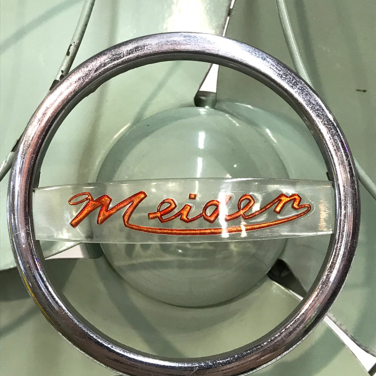 明電舎 MEIDENSHADESKFAN　古い扇風機 昭和レトロ　アンティーク レトロアンティーク扇風機 明電舎 MEIDENSHADESKFAN 古い扇風機