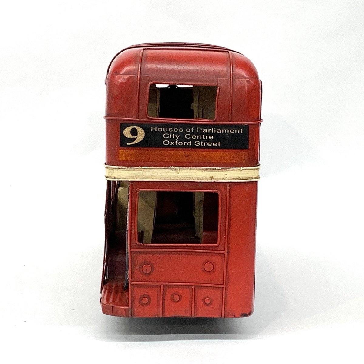 ブリキ ロンドンバス ダブルデッカー | 万国屋 オンラインストア