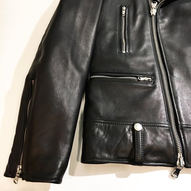 SHEEP LEATHER QUILTING LINING W RIDERS JKT | B