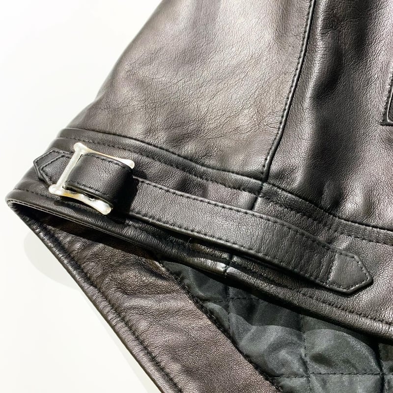 森*崇様 70s Richa Leathers ベルギー製　デザイン　シングルラ SHEEP LEATHER QUILTING LINING SINGLE RIDERS JKT